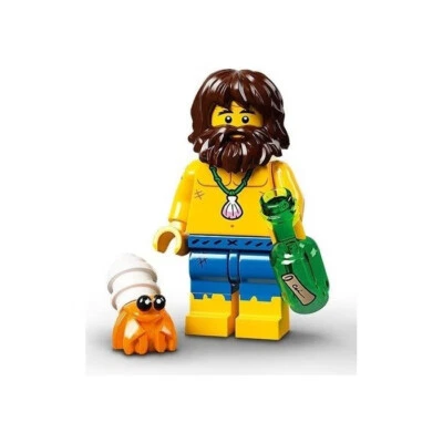 LEGO Series 21 Collectible Minifigures 71029 - Shipwreck Survivor (SEALED) - Image 1 of 2