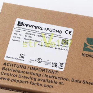Sensori di prossimità One Pepperl + Fuchs OBS4000-18GM60-E5-V1 nuovi - Foto 1 di 1