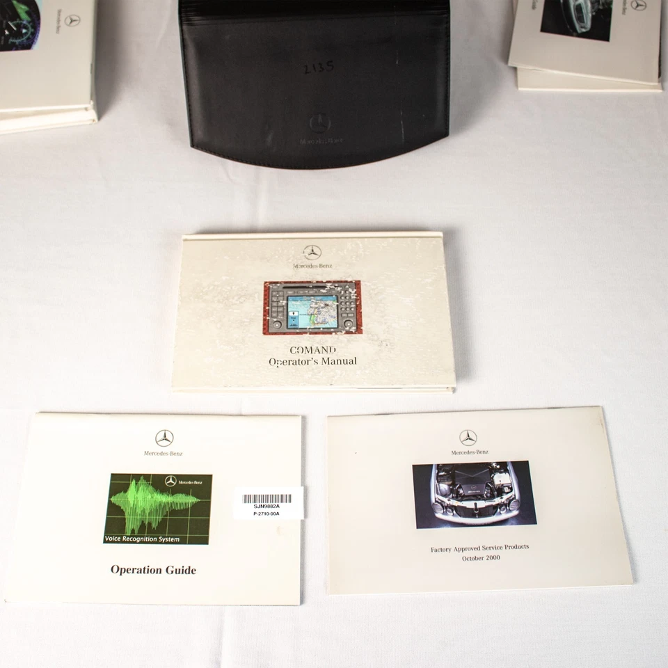 MERCEDES CLK320 2001 Convertible Manual del propietario Estuche Libro de instrucciones Foto 1 de 4