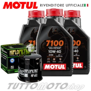 Tagliando CF MOTO 650 MT-GT-NK 2021 2022 2023 / Kit Olio Motul 7100 10W40 Filtro - Foto 1 di 5