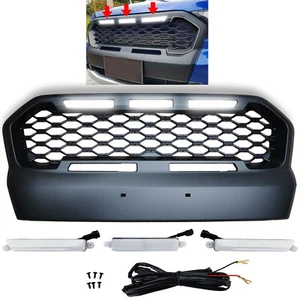 Grille Black Sport LED Lighting for Ford Ranger T7 Since 2016-2019 - Picture 1 of 3