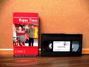 HAPPY TIMES (VHS 2002) FULL LENGTH DEMO TAPE w/t English Subtitles - Picture 1 of 4