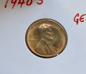 1940 S Lincoln Wheat Cent - Picture 1 of 2