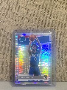 2020 Donruss Optic Tyrese Maxey Silver Pulsar Rated Rookie RC #171 76ers