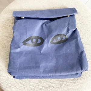Anthropologie Clare V Navy Insulated Lunchbag - Imagen 1 de 4