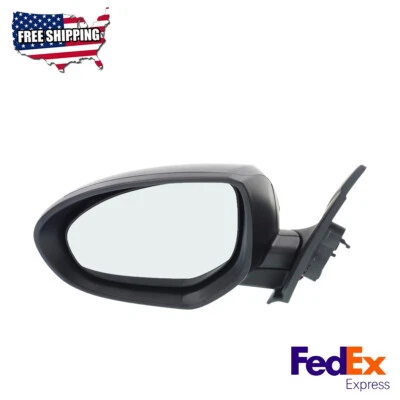 Espelho pintável vidro elétrico driver lateral compatível com 2010-2013 Mazda 3 - Imagem 1 de 4