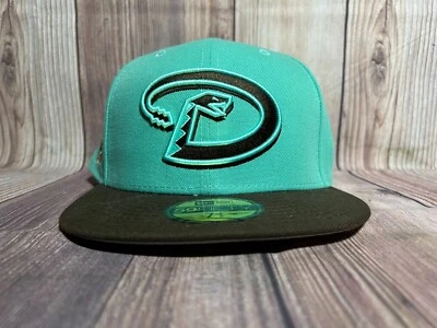 New Era 59Fifty Arizona Dimaondbacks Mint Chocolate Chip 7 1/4 Hat Club New - Image 1 of 4