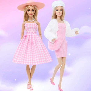 10 Pcs/Lot Elegant Doll Dress for 11.5 inch Girl Doll Hat Shoes Accessories Toy - Picture 1 of 4