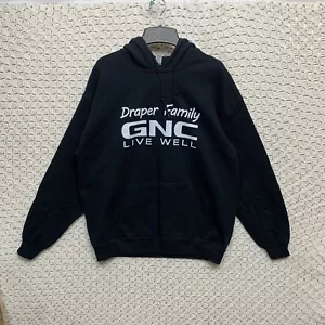Men’s Hoodie, Hooded Sweat Jacket size L, Large Supplement Fitness Training Hood - Picture 1 of 7