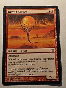 Cosmic Larva●Fifth Dawn●2004●MTG●PORTUGUESE●RARE●MP●119 - Picture 1 of 2