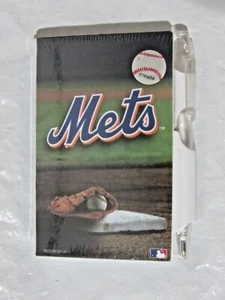 NFL New York Mets Mini 3"x4" Notizblöcke Kunststoffhülle mit Stift von National Design - Bild 1 von 2