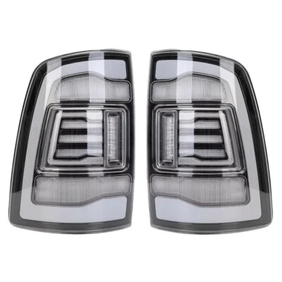 Clear Lens LED Tail Light for 2009-2018 Dodge Ram 1500 2500 3500 Rear Lamp 1Pair - Image 1 of 4