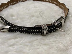 Justin Leather Woman’s Studded Belt 32 - Picture 1 of 4