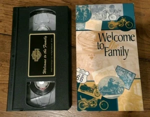 1996 Harley Davidson "Welcome to the Family" VHS by Harleywood Productions USA - Picture 1 of 3