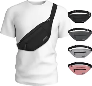 Gran Rinonera Bandolera con 4 Bolsillos Cierre Ideal para Deportes Festivales - Bild 1 von 5