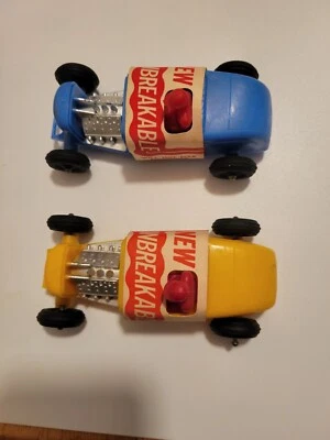 Two Brand New Vintage Aurora Plastic Race Car Hot Rods with Drivers - 50s Aurora - Image 1 of 4