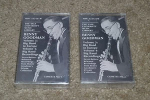Benny Goodman~Vol 3: Big Band In Europe~Vol 4: Big Band Recordings~NEW~Two Tapes - Picture 1 of 2