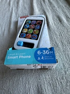 Gray Fisher Price Laugh and Learn Smart Phone Baby Toy - Picture 1 of 4
