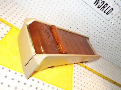 Mercedes 90-95 W124 300E Sportline pergamino trasero enrollable madera cebrano 1 consola Foto 1 de 4