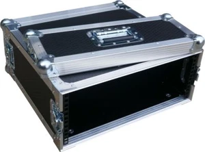 Estuche de vuelo de cisne con montaje en rack 4U 2 puertas 19" amplificador para PC (hexagonal) - Imagen 1 de 5