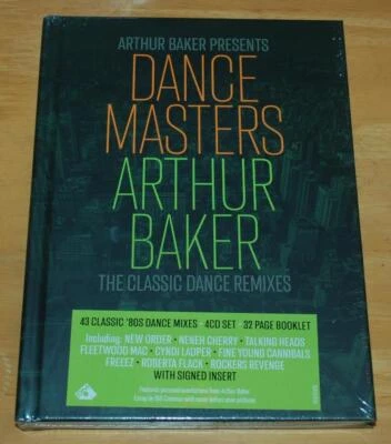Dance Masters: Arthur Baker (The Classic Dance Remixes) New 4 CD Signed Insert - Image 1 of 4