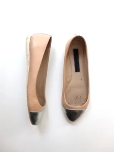 Jil Sander Ballerinas Gr. 39,5 beige silber - Bild 1 von 9