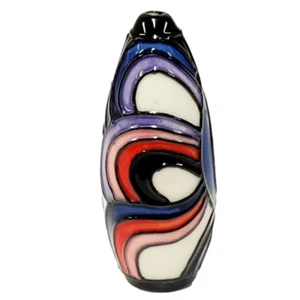 Item- 3225 - Old Tupton Ware 8cm Tube Lined Light/Blind Pull " Storm " - Picture 1 of 2