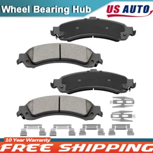 4pc Rear Ceramic Brake Pads For Chevy Tahoe GMC Sierra Yukon Cadillac Escalade - Bild 1 von 6