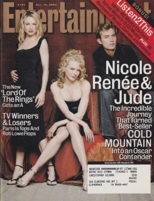 EW 742  Dec 19 2003  Nicole Kidman Renee Zellweger Jude Law  Ken Watanabe  Kelis - Image 1 of 3