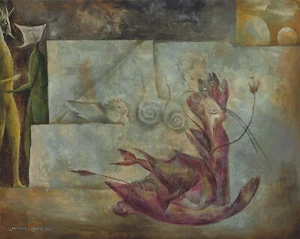 LEONORA CARRINGTON Poster or Canvas Print "El gato" - Picture 1 of 1