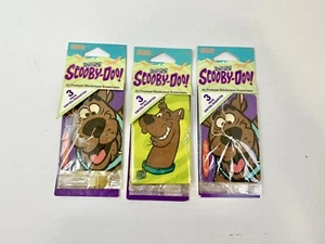 Scooby Doo Air Freshener 3 Packs (9 Total) Cartoon Network 1998 Medo New - Picture 1 of 7