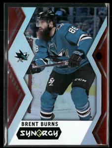 2017-18 Upper Deck Synergy - #34 Brent Burns /17 - Picture 1 of 2