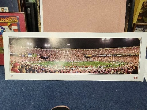 San Francisco 49ers Candlestick Park  Bob ARRA COLLECTION PANORAMIC Cover