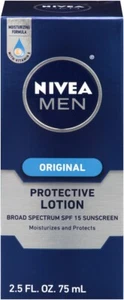 NIVEA Men Maximum Hydration Protective Lotion - Broad Spectrum SPF 15 Moisturize - Bild 1 von 1