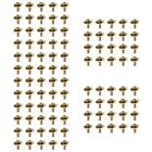  100 pièces vis métal simple tambour Goldendoodle accessoires nacrés
