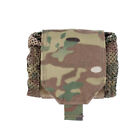 New Tactical Hunting Paintball Folding Belt Roll Up Dump Pouch Mesh Bag Foldable