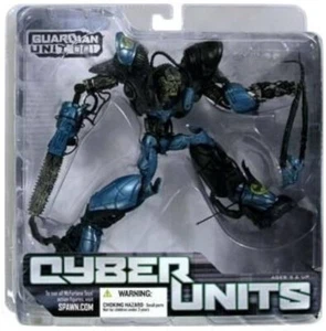 McFarlane Toys Spawn Cyber Units Action Figure: Battle Unit 001 - Blue - Foto 1 di 2
