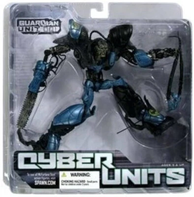 McFarlane Toys Spawn Cyber Units Action Figure: Battle Unit 001 - Blue - Immagine 1 di 2
