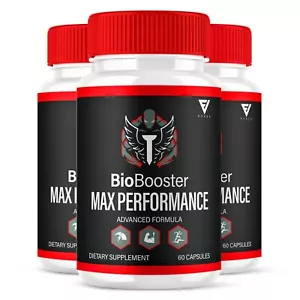 (3 Pack) BioBooster Capsules, BioBooster Advanced Max Performance (180 Gummies) - Picture 1 of 8