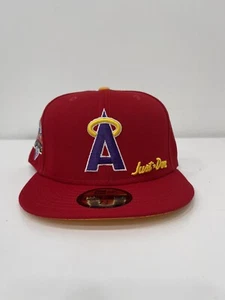 Aneheim Angels MLB Just Don New Era 1989 All Star Patch Fitted Cap Hat 7 3/8 - Picture 1 of 5