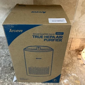 AROEVE HEPA Air Purifier / Air Cleaner - MK01 - White Open Box Fast Shipping - Picture 1 of 7