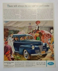 Werbung Ford Limousine 1941 - Bild 1 von 1