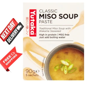 Yutaka Miso Soup 90 g (Pack of 3, Total 15 Sachets) - Picture 1 of 4