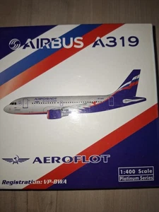 Aeroflot VP-BWA Airbus A319 Phoenix 1/400 - Imagen 1 de 8