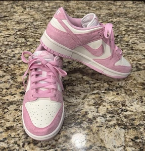 Women’s Nike Dunk Low Sail Pink Rise HJ7673-101 Women Sneakers Sz 7.5 EUR 38.5 - Picture 1 of 10