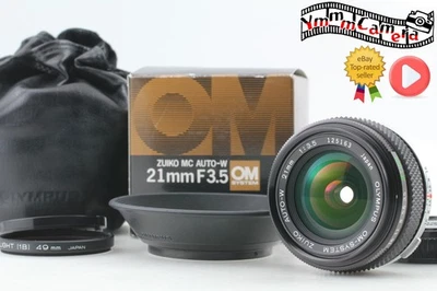 [Unused] Olympus OM-System Zuiko MC Auto-W 21mm f3.5 Wide Manual Lens From JAPAN - Image 1 of 4