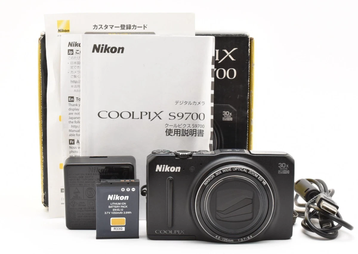 【ジャンク】Nikon COOLPIX S9700 ブラック Amazon.com : Nikon COOLPIX S9700 16.0 MP Wi-Fi Digital Camera with