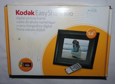 Kodak EasyShare S510 Digital Picture Frame w/ Remote~128GB Memory Card - VGC - Image 1 of 4