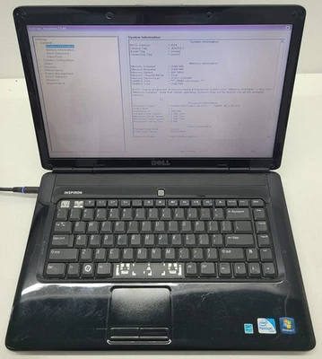 Dell Inspiron 1545 Laptop Intel Pentium Dual-Core T4500 2GB RAM NO HD/OS (FL) - Image 1 of 4
