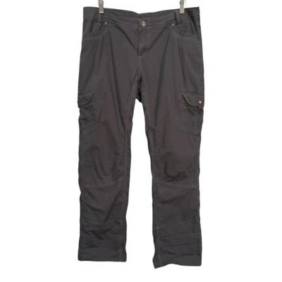 KUHL Splash Roll Up Straight Leg Cargo Hiking Pants Gray Size 16 Womens - Image 1 of 4